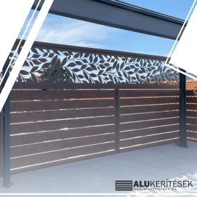 Design lemezkerítés